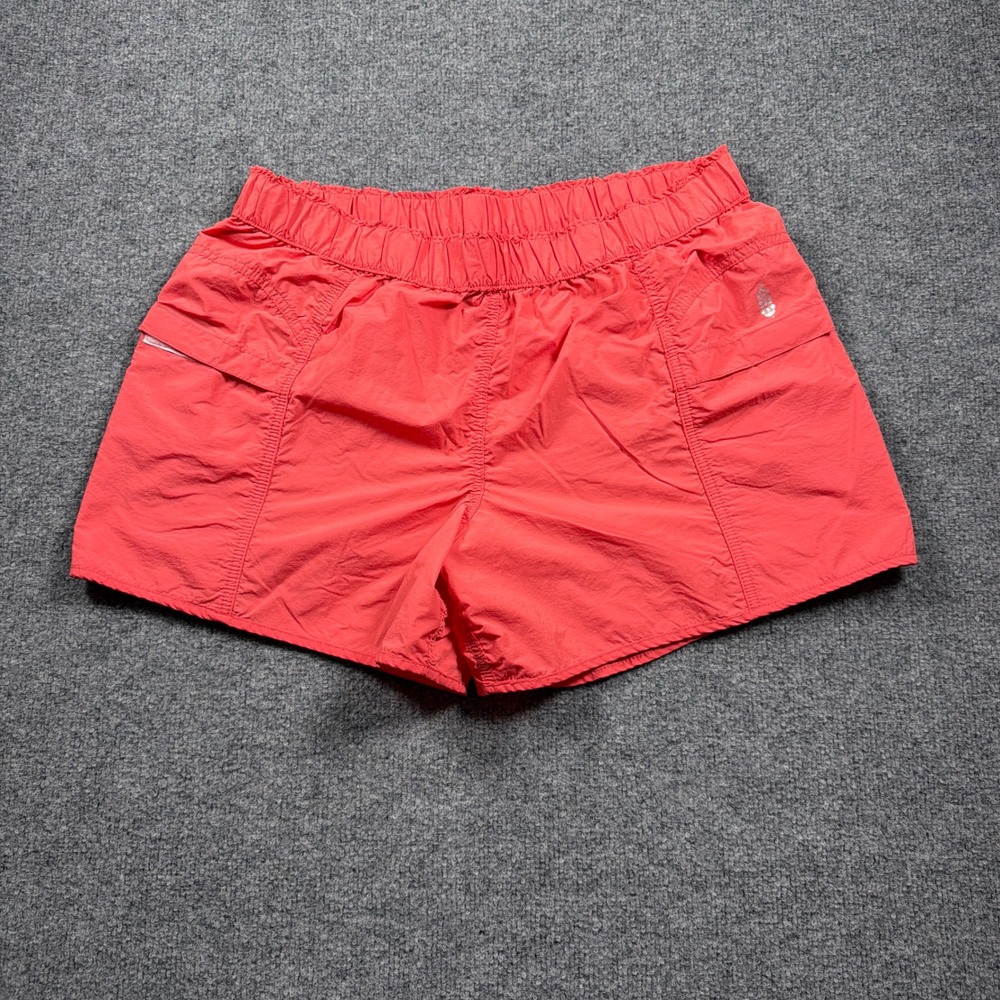 Free People Movement In The Wild Shorts Women Size L 32" Coral Athletic Running